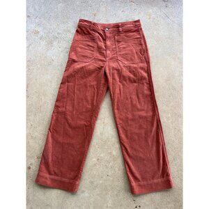Patagonia Women's Wide Leg Pants in Brick Red